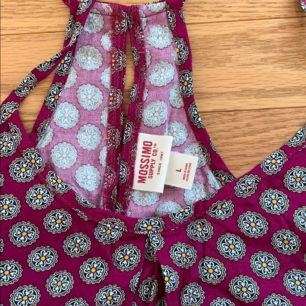 Patterned Racerback Tank - Picture 4 of 5